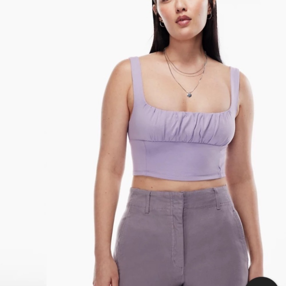 Aritzia Orbit Tank - Purple/Lilac -Medium